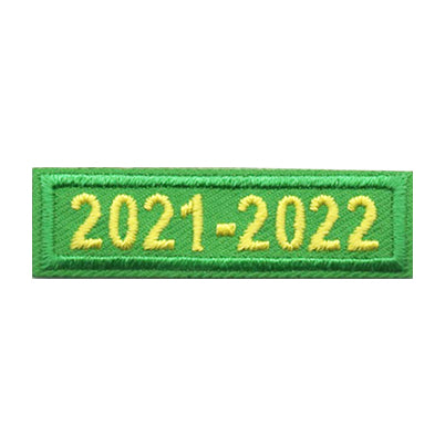 2021-2022 Green Year Bar Patch