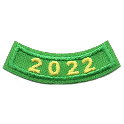 2022 Green Year Rocker Patch