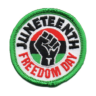 Juneteenth Freedom Day Patch