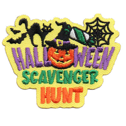 Halloween Scavenger Hunt Patch