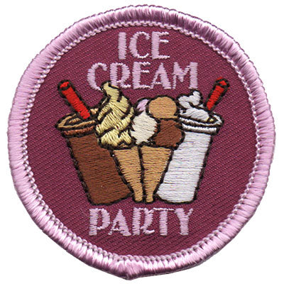 Ice Cream Party Patch